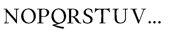 Forint Medium Font UPPERCASE