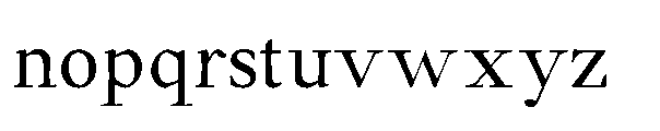 Forint Medium Font LOWERCASE