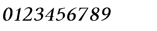 Forint Semibold Italic Font OTHER CHARS