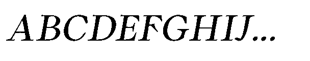 Forint Semibold Italic Font UPPERCASE