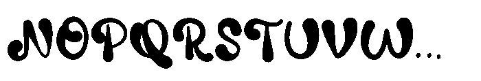 Forks Font UPPERCASE