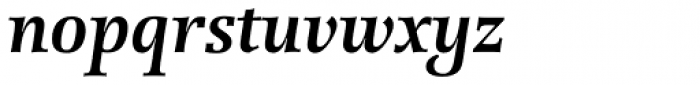 Forlane SB SemiBold Italic Font LOWERCASE