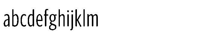 Forley Compressed Light FONT