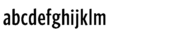 Forley Compressed Medium FONT