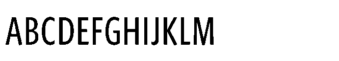Forley Compressed Regular Font UPPERCASE