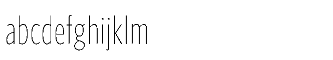 Forley Compressed Thin FONT