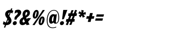 Forley Display Cm Extrabold Italic Font OTHER CHARS