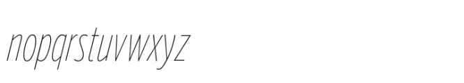 Forley Display Cm Hl Italic Font LOWERCASE