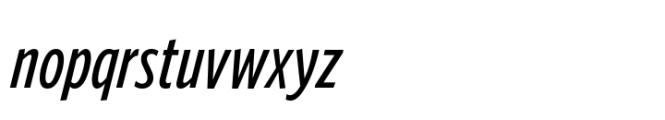 Forley Display Cm Italic Font LOWERCASE