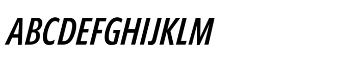 Forley Display Cm Md Italic Font UPPERCASE