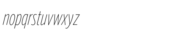 Forley Display Cm Th Italic Font LOWERCASE