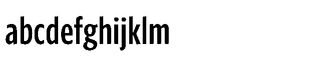 Forley Display Compressed Medium FONT