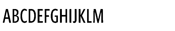 Forley Display Compressed Regular Font UPPERCASE