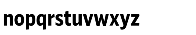 Forley Display Condensed Bold Font LOWERCASE