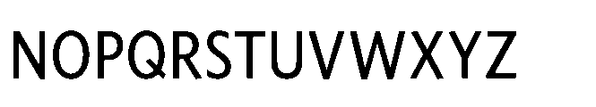 Forley Display Condensed Regular Font UPPERCASE