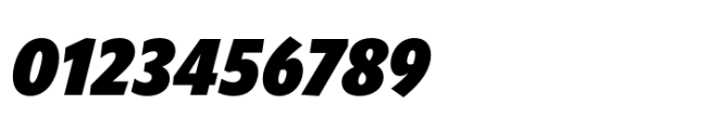 Forley Display Condensed XBlk Italic Font OTHER CHARS
