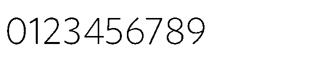 Forley Display ExtraLight Font OTHER CHARS