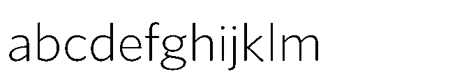 Forley Display ExtraLight FONT