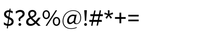 Forley Display Regular Font OTHER CHARS