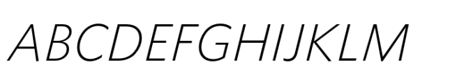 Forley Display XLt Italic Font UPPERCASE