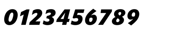 Forley Micro Black Italic Font OTHER CHARS