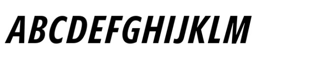 Forley Micro Cm Bold Italic Font UPPERCASE