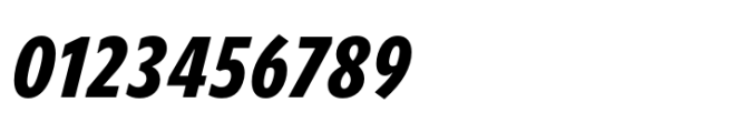 Forley Micro Cm Extrabold Italic Font OTHER CHARS
