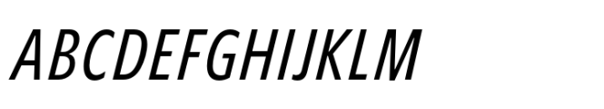 Forley Micro Cm Italic Font UPPERCASE
