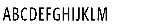 Forley Micro Compressed Regular Font UPPERCASE