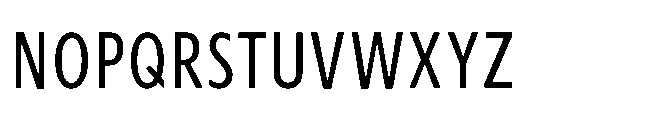 Forley Micro Compressed Regular Font UPPERCASE
