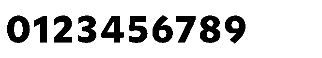 Forley Micro ExtraBold Font OTHER CHARS