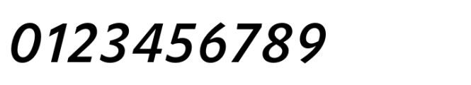 Forley Micro Md Italic Font OTHER CHARS