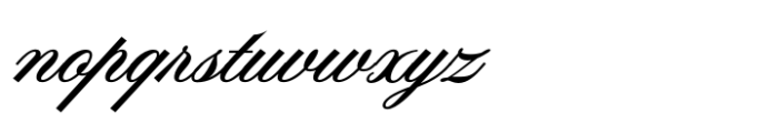 Formale Script Bold Italic Font LOWERCASE
