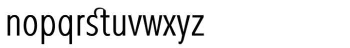 Formalia MF Condensed Light Font LOWERCASE