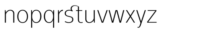 Formalia MF ExtraLight Font LOWERCASE