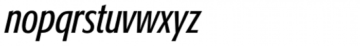 Formata BQ ExtraCond Italic Font LOWERCASE