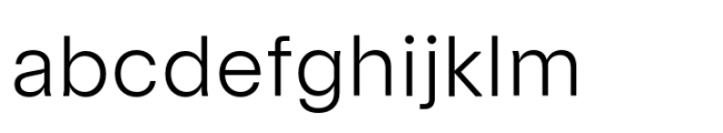 Formative Light Font LOWERCASE