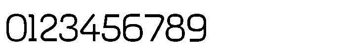 Formax Light Font OTHER CHARS
