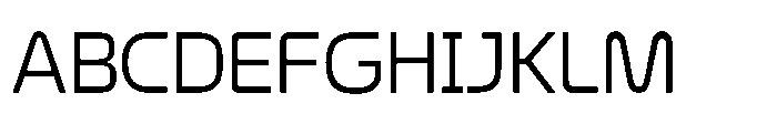Formax Light Font UPPERCASE