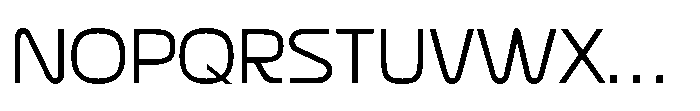 Formax Light Font UPPERCASE