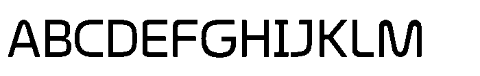Formax Regular Font UPPERCASE