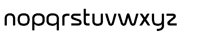 Formax Regular Font LOWERCASE