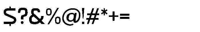 Formax Semi Bold Font OTHER CHARS
