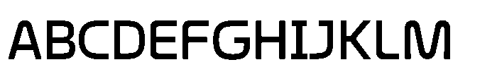 Formax Semi Bold Font UPPERCASE