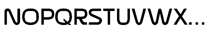 Formax Semi Bold Font UPPERCASE