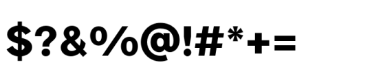 Forme Grotesque Black Font OTHER CHARS