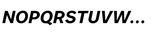 Forme Grotesque Extrabold Italic Font UPPERCASE
