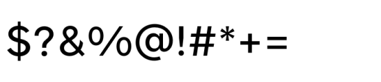 Forme Grotesque Medium Font OTHER CHARS