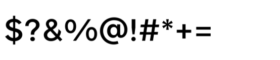 Forme Grotesque Sm Bold Font OTHER CHARS