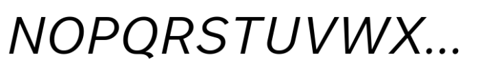 Forme Grotesque Variable Italic Font UPPERCASE